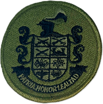 Escudo bordado comando ejercito